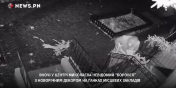 У Миколаєві поліцейські встановили чоловіка, який зрізав новорічний декор » Миколаївський Оглядач