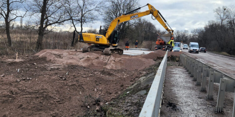 У Житомирській області розпочали ремонт мосту на трасі М-21 | Журнал Житомира