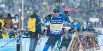 Видео трансляция мужской гонки преследования в Рупольдинге | Биатлон |