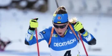 Видео трансляция женской гонки преследования на чемпионате Европы | Биатлон |