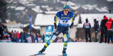 Видеотрансляция мужского спринта на этапе Кубка мира в Рупольдинге | Биатлон |