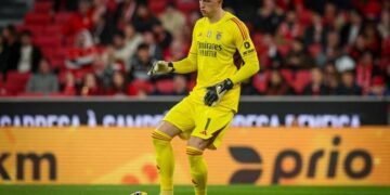 Ворота Трубина остались «сухими» в матче «Бенфика» – «Фамаликан»