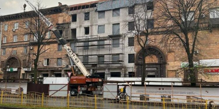 Аудиторів не допустили для контролю відбудови частково зруйнованого запорізького будинку | Новини Запоріжжя