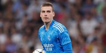 Андрій Лунін прокоментував матч Реала у Лізі чемпіонів, у якому він зберіг ворота “сухими” | Єврокубки