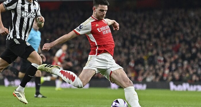 «Арсенал» без Зинченко растрощил «Ньюкасл» в 26 туре Английской Премьер-лиги сезона 2023/24