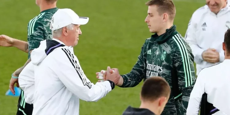 Карло Анчелотти хочет отправить Лунина в запас после реабилитации Куртуа