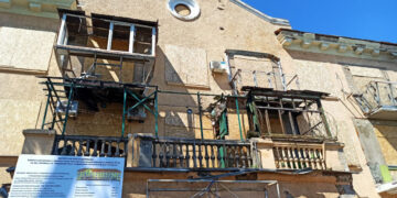 Куртєв показав процес відновлення багатоповерхівок у Запоріжжі – в деяких вже займаються внутрішнім оздобленням | Новости Запорожья