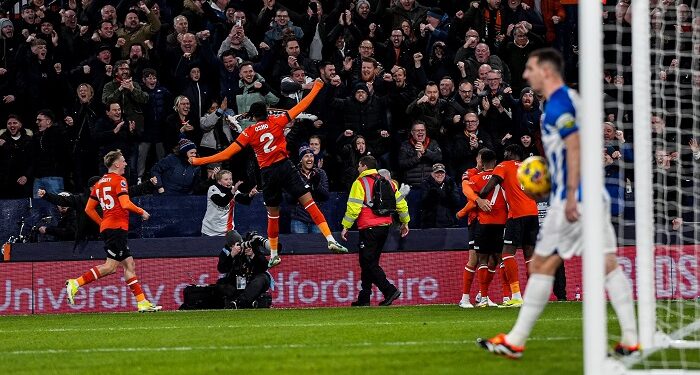 «Лутон Таун» унизил «Брайтон» разгромной победой