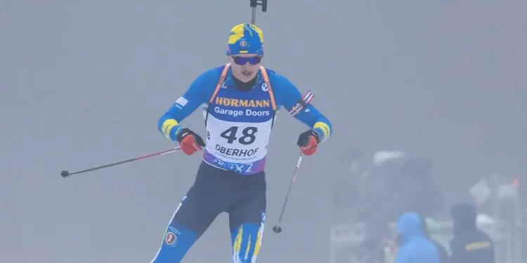 Мандзын и Пидручный финишировали в топ-20 в спринте чемпионата Европы | Биатлон |