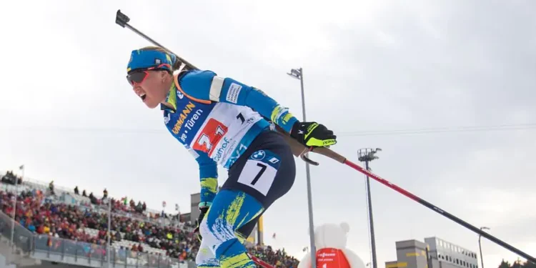 Меркушина показала седьмой результат в женской гонке преследования на ЧЕ | Биатлон |