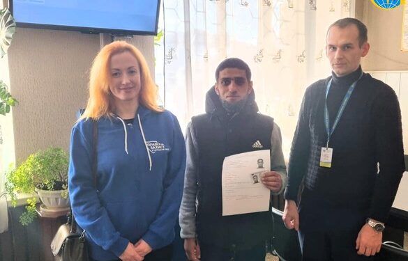 На Золотоніщині чоловік у 35 років отримав перший паспорт