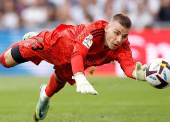 Оце так гра від українця: стали відомі оцінки Луніна за матч з Лейпцигом в ЛЧ | Єврокубки