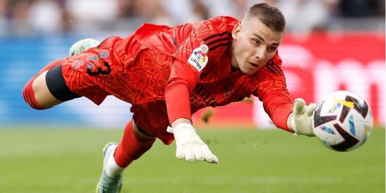 Оце так гра від українця: стали відомі оцінки Луніна за матч з Лейпцигом в ЛЧ | Єврокубки