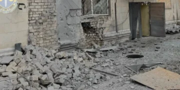 Прокурори фіксують наслідки атаки російської армії на цивільне населення Херсона