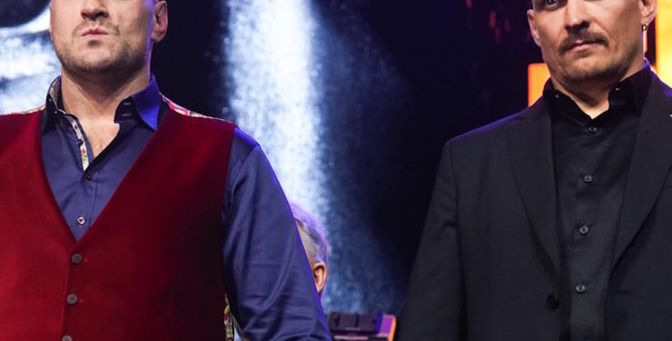 Саудовцы выступили с заявлением по поводу отмены боя Усик – Фьюри – Спорт ):Бокс