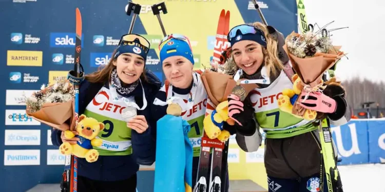 Александра Меркушина – триумфатор юниорского чемпионата мира | Биатлон |