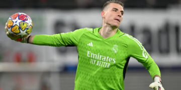 Андрей Лунин и мадридский «Реал» получили в Лиге чемпионов сложнейшего соперника