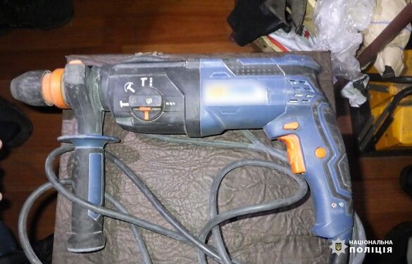 Черкащанин викрав із недобудови інструменти будівельника