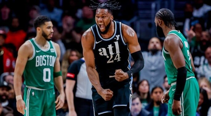 Атланта зробила історичний камбек в матчі проти Бостона Михайлюка | Баскетбол |
