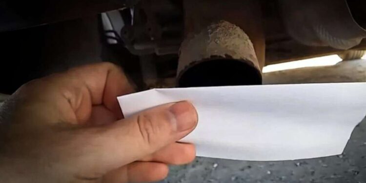 Як перевірити двигун за допомогою аркуша паперу: інструкція для водіїв | та області |