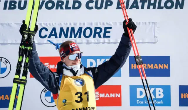Йоханнес Бё завоевал Малый хрустальный глобус, выиграв зачет масс-стартов | Биатлон |