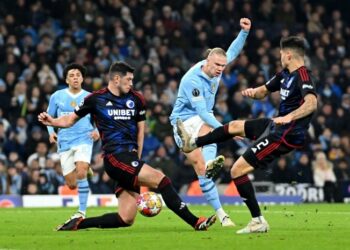 «Манчестер Сити» пробился в ¼ финала Лиги чемпионов, выиграв у «Копенгагена»