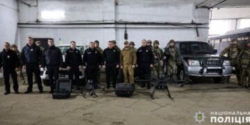Миколаївські поліцейські передали необхідну техніку та транспорт колегам з батальйону штурмової бригади «Лють» » Миколаївський Оглядач