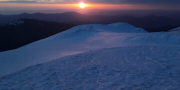 На горі Піп Іван температура повітря опустилася до -1°С (ФОТОФАКТ)