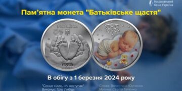 Нацбанк ввів в обіг нову пам’ятну монету «Батьківське щастя» – Экономика