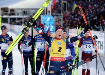 Норвегия выиграла мужской Кубок наций по биатлону | Биатлон |