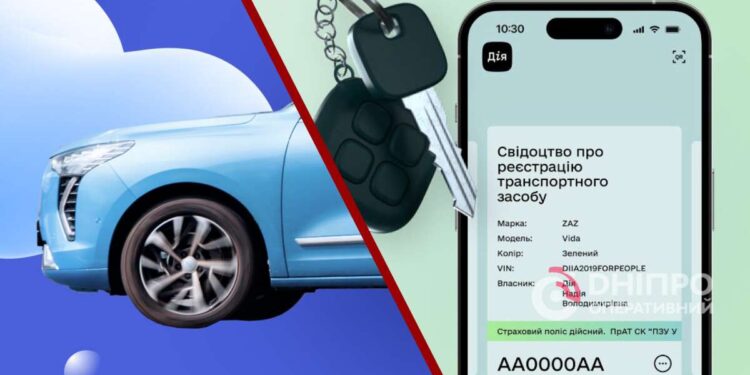Переоформлення авто через Дію: покрокова інструкція –