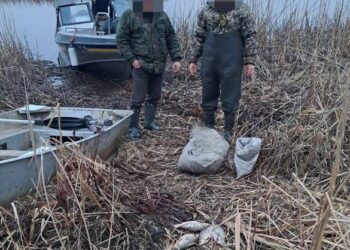 Побачили патрульних та викинули мішок із човна: на Черкащині браконьєри завдали збитків державі на понад 50 тисяч