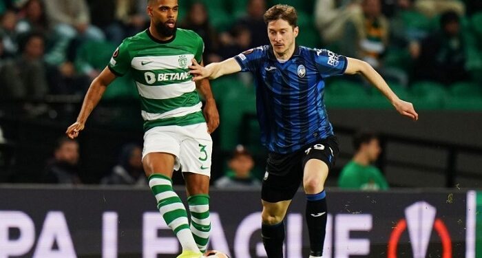 «Спортинг» и «Аталанта» расписали ничью в первом матче 1/8 финала Лиги Европы