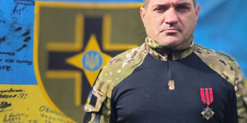 Старший солдат Борис Бойчук з Прикарпаття отримав почесний нагрудний знак “Золотий хрест”