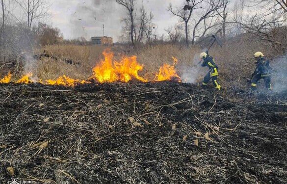 У двох містах на Черкащині сталися пожежі