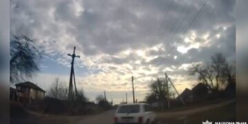 У Смілі водій скоїв ДТП та намагався втекти від поліції (ВІДЕО)