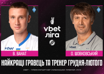 Ванат та Шовковський — найкращі гравець та тренер грудня-лютого!