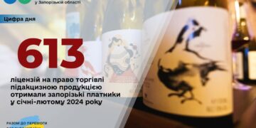 За ліцензії на продаж підакцизних товарів запорізькі підприємці сплатили 4,5 мільйона гривень