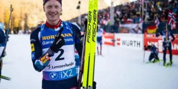 Йоханнес Бё в третий раз выиграл Малый хрустальный глобус в индивидуальной гонке | Биатлон |