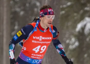 ﻿Легрейд выиграл масстарт в Голменколлене | Биатлон |