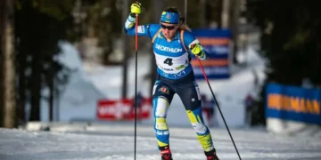 Украинки Меркушина и Джима показали худшую скорость в масс-старте в Голменколлене | Биатлон |