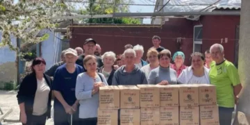 Американські благодійники  доставили гуманітарну допомогу в прифронтові населені пункти Херсонщини