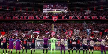 «Байер» совершил сенсацию и выиграл Бундеслигу за 5 туров до конца сезона