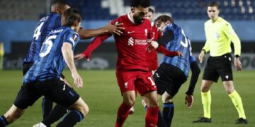 «Ливерпуль» в ответном матче обыграл «Аталанту», но этого ему не хватило для выхода в ½ финала Лиги Европы