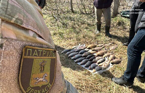На Черкащині браконьєр наловив риби на майже 50 тисяч