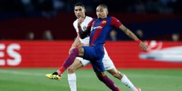 «ПСЖ» отобрал путевку в ½ финала Лиги чемпионов у «Барселоны»