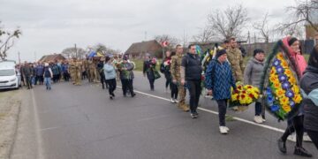 У селі Кам’янка до Небесного Легіону провели Гізімчука Володимира —Хмельнитчина