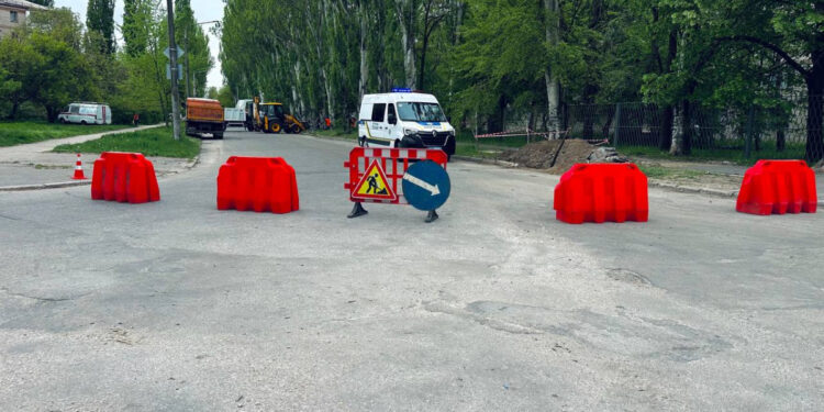 У Запоріжжі перекрили вулицю Дудикіна – як здійснюється об’їзд | Новости Запорожья