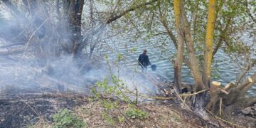 Уманчанин сплатить штраф за спалювання трави