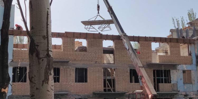 Відбудова багатоповерхівок у Запоріжжі – на якому етапі роботи станом на квітень 2024 | Новости Запорожья